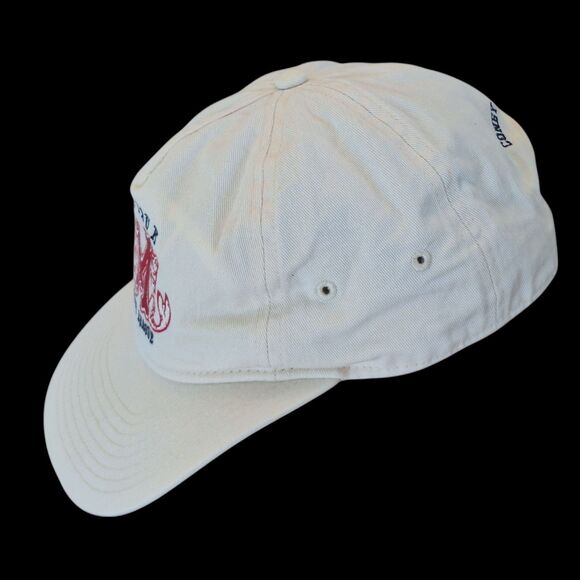 Anthropologie Coney Island Picnic Montauk Major League Cap Baseball Hat Ivory - Picture 10 of 16